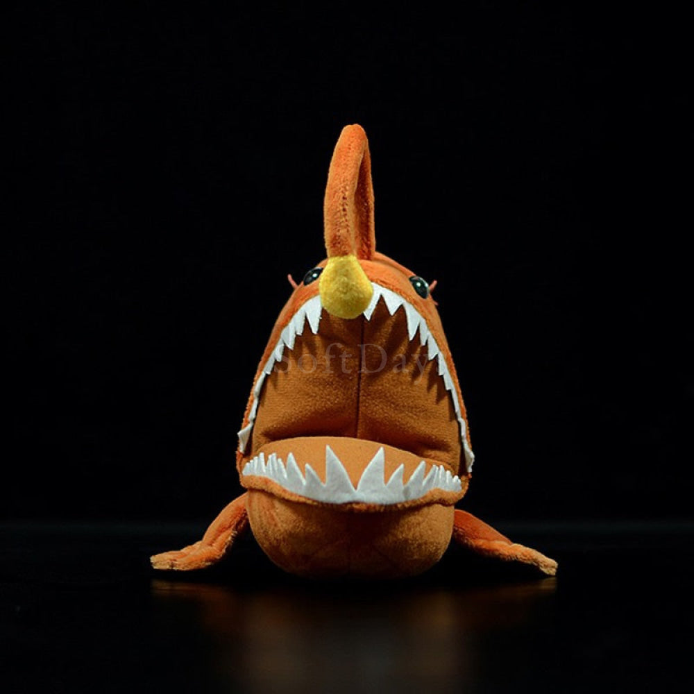 Realistic Deep-Sea Anglerfish Plush Toy – Soft and Lifelike