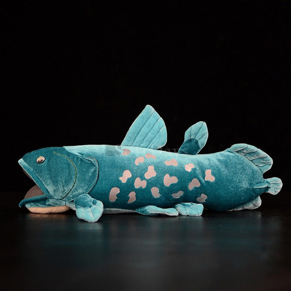 Realistic Coelacanth Fish Plush – Soft and Charming Deep-Sea Companion