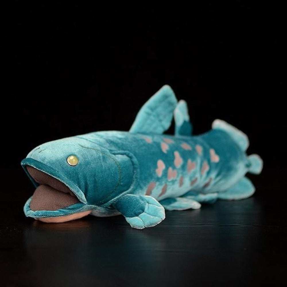 Realistic Coelacanth Fish Plush – Soft and Charming Deep-Sea Companion