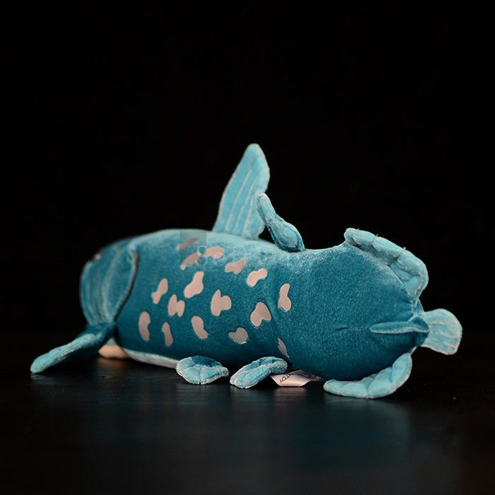 Realistic Coelacanth Fish Plush – Soft and Charming Deep-Sea Companion