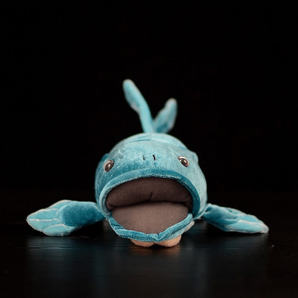 Realistic Coelacanth Fish Plush – Soft and Charming Deep-Sea Companion