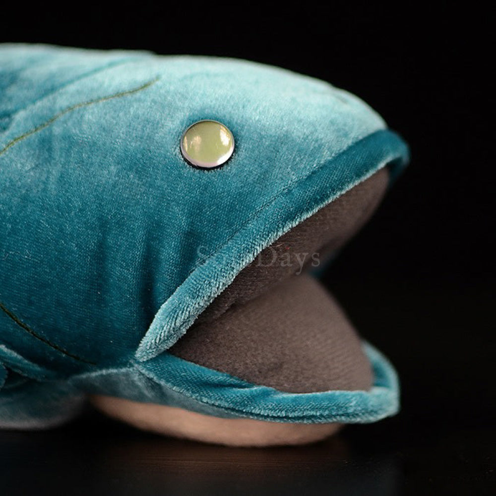 Realistic Coelacanth Fish Plush – Soft and Charming Deep-Sea Companion