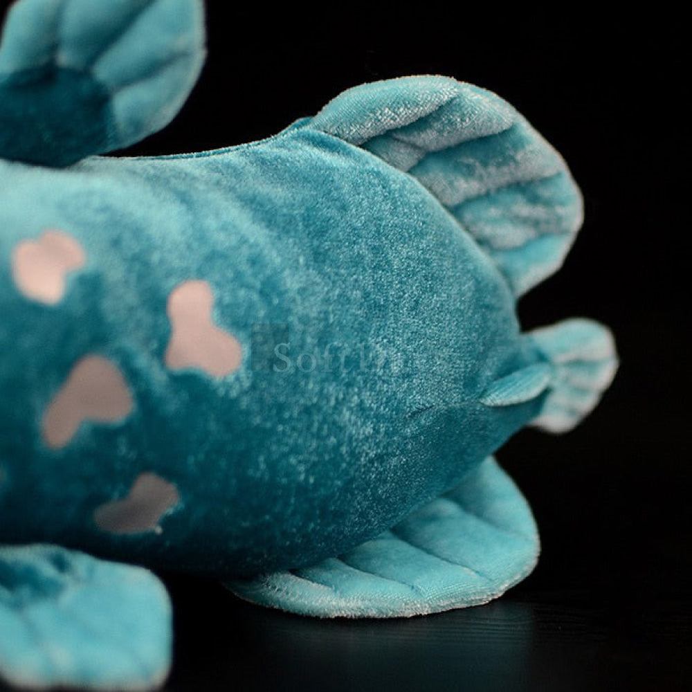 Realistic Coelacanth Fish Plush – Soft and Charming Deep-Sea Companion