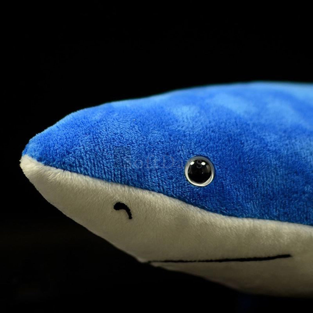 Realistic Blue Shark Plush Toy – Soft and Ocean-Inspired