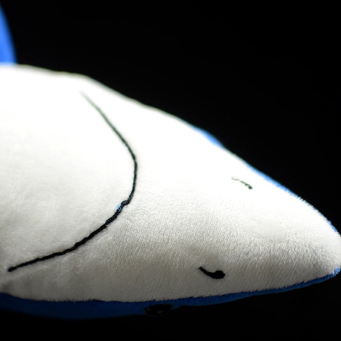 Realistic Blue Shark Plush Toy – Soft and Ocean-Inspired