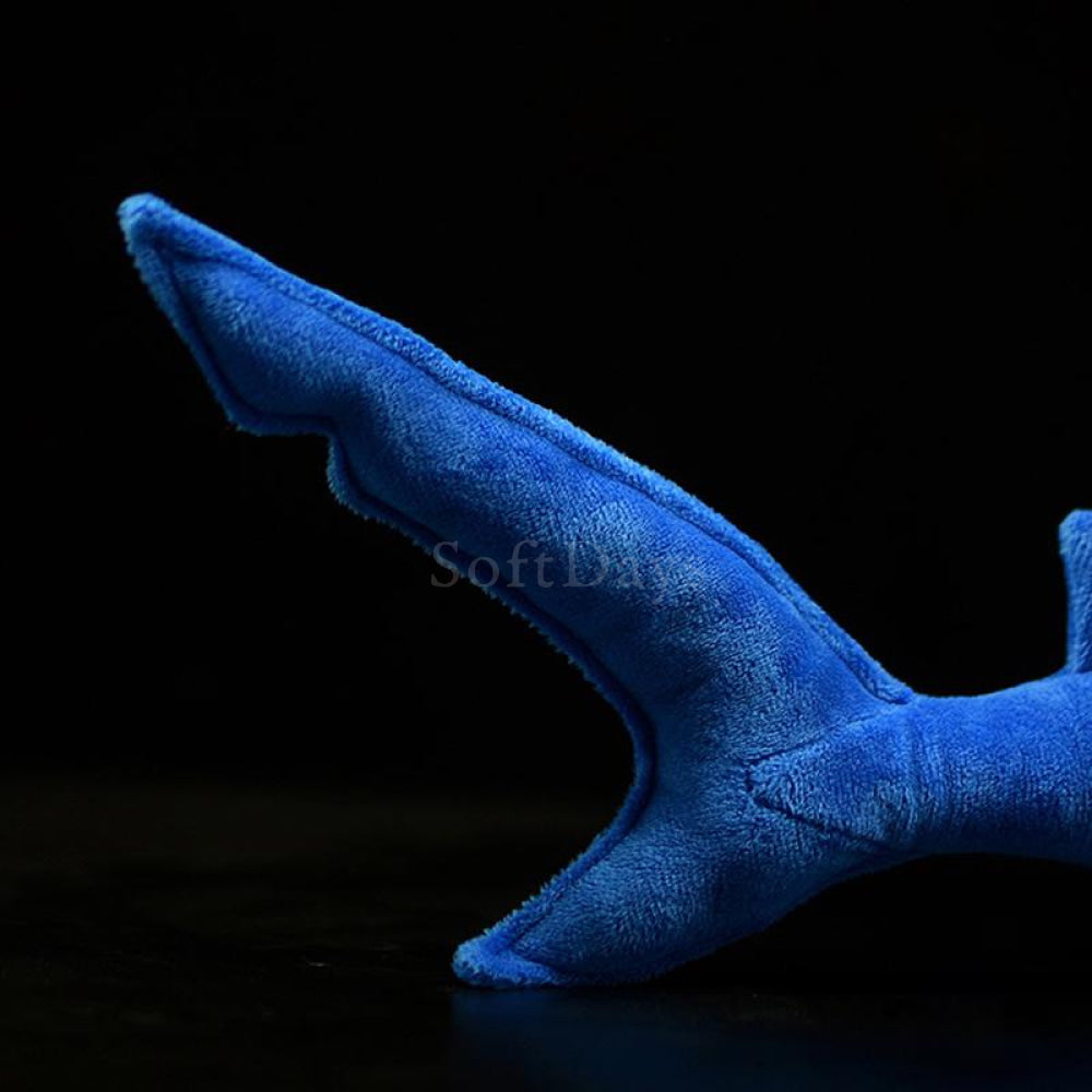 Realistic Blue Shark Plush Toy – Soft and Ocean-Inspired