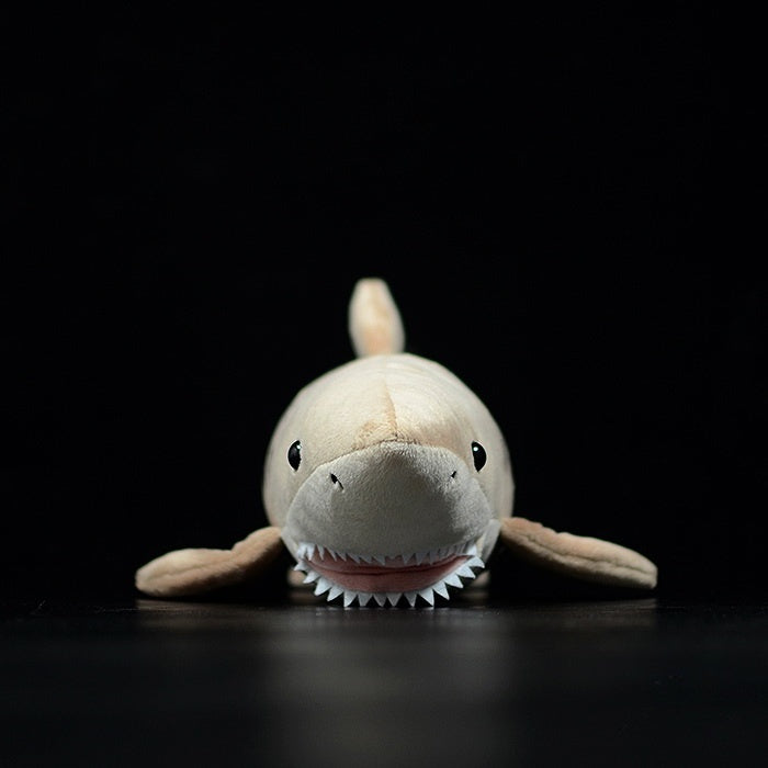 Realistic Sand Tiger Shark Plush Toy – Soft and Wildly Adorable
