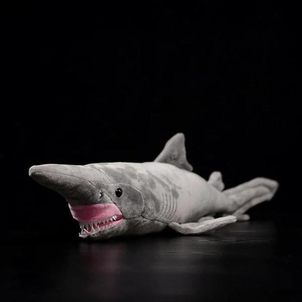 Lifelike Goblin Shark Plush Toy – Soft and Uniquely Captivating