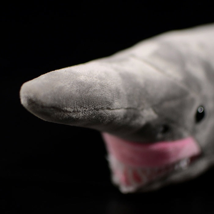 Lifelike Goblin Shark Plush Toy – Soft and Uniquely Captivating