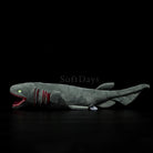 Realistic Deep-Sea Frilled Shark Plush Toy – Soft and Mesmerizing Ocean Gift