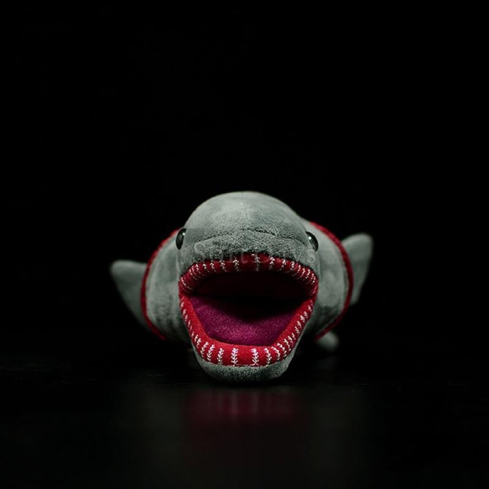 Realistic Deep-Sea Frilled Shark Plush Toy – Soft and Mesmerizing Ocean Gift