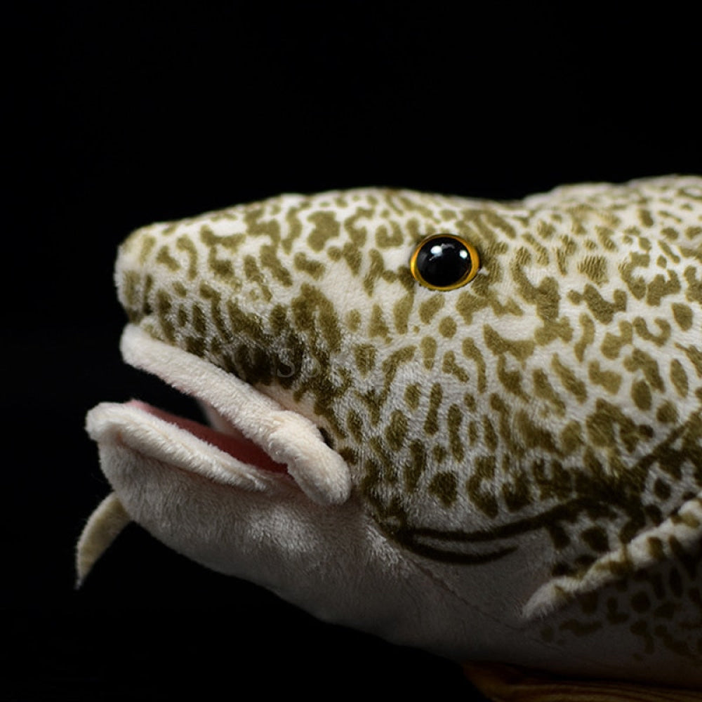 Realistic Atlantic Cod Fish Plush Toy – Soft and Lifelike Marine Companion