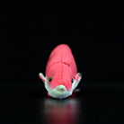 Front view of a Cuban Spotfin Hogfish plush toy, highlighting its lifelike face and realistic details