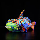 Vibrant Mandarinfish Plush by SoftDaysLab, featuring realistic patterns for marine and aquarium lovers