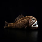 ide view of the Common Fangtooth Plush Toy, a lifelike deep-sea stuffed animal for marine lovers