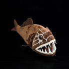 Full-length view of the Common Fangtooth Plush by SoftDaysLab®, showcasing detailed craftsmanship
