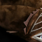 Side fin and pattern close-up of the Common Fangtooth Plush Toy, capturing intricate details