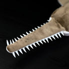 Close-up of the realistic saw rostrum on the Largetooth Sawfish Plush by SoftDaysLab®