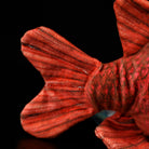 Tail details of Ebisudai (Japanese soldierfish) plush by SoftDaysLab, designed for fans of lifelike marine toys