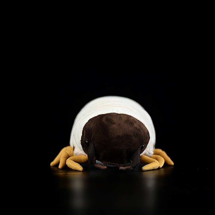 Realistic White Grub Plush Toy – Lifelike, Soft and Perfect for Bug Lovers