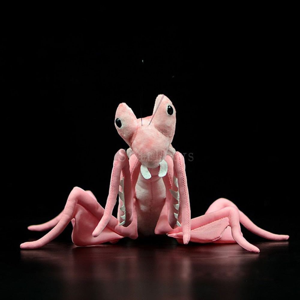 Realistic Pink Orchid Mantis Plush – Lifelike, Soft, and Perfect for Insect Enthusiasts