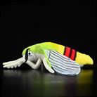 Realistic Coffee Bee Hawkmoth Plush Toy – Soft and Vibrantly Lifelike