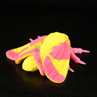 Realistic Rosy Maple Moth Insert Plush – Soft, Lifelike, and Perfect for Nature Lovers