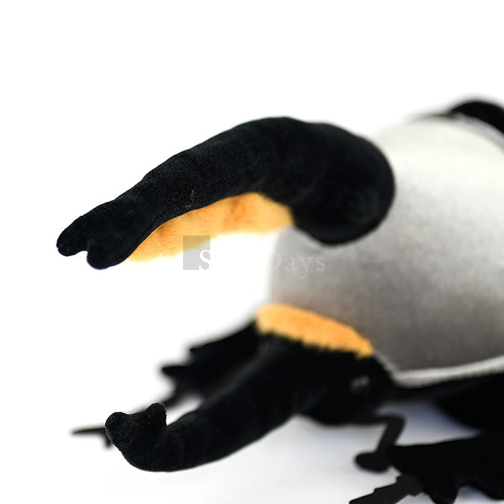 Realistic Western Hercules Beetle Plush  Toy – Soft, Detailed, and Perfect for Bug Enthusiasts