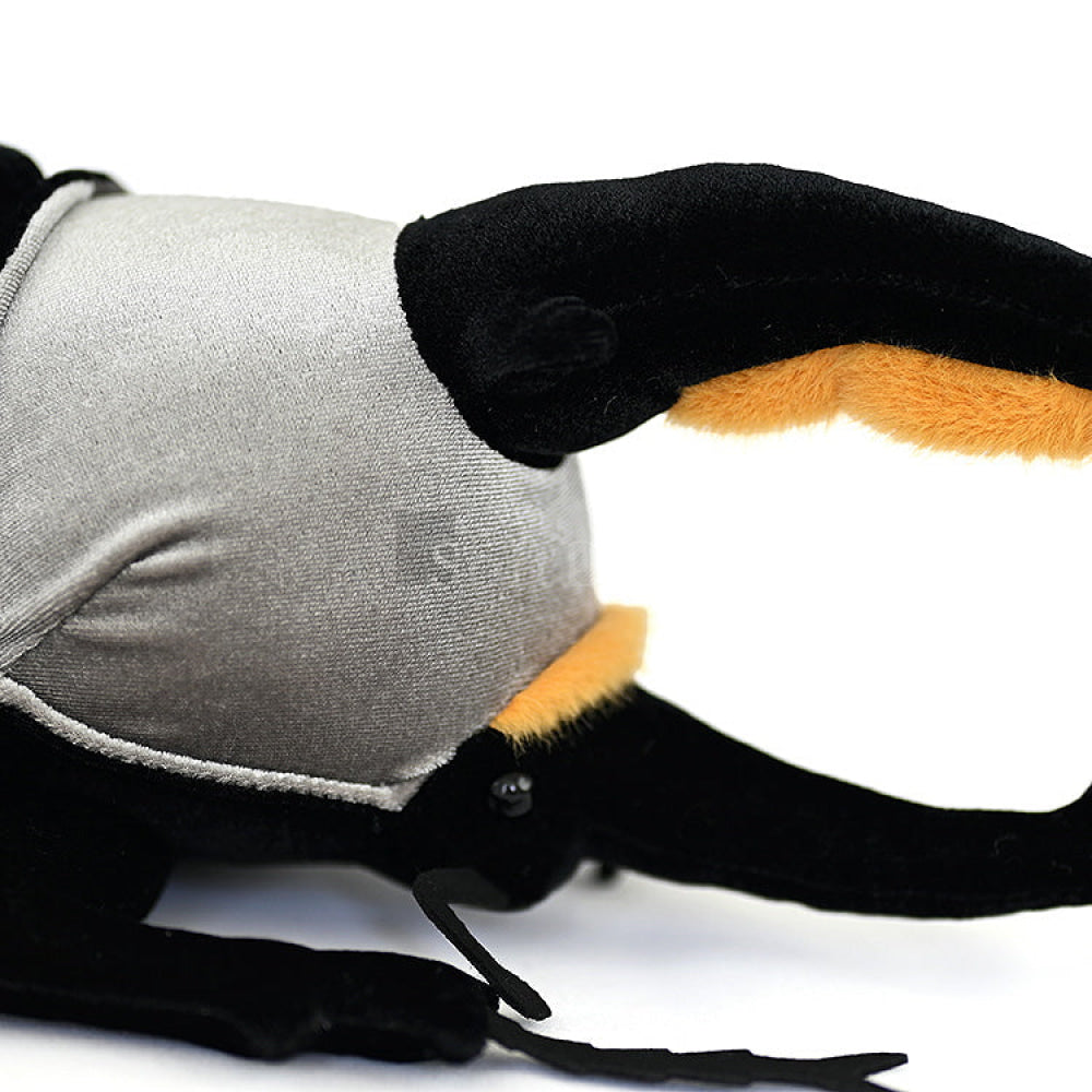 Realistic Western Hercules Beetle Plush  Toy – Soft, Detailed, and Perfect for Bug Enthusiasts