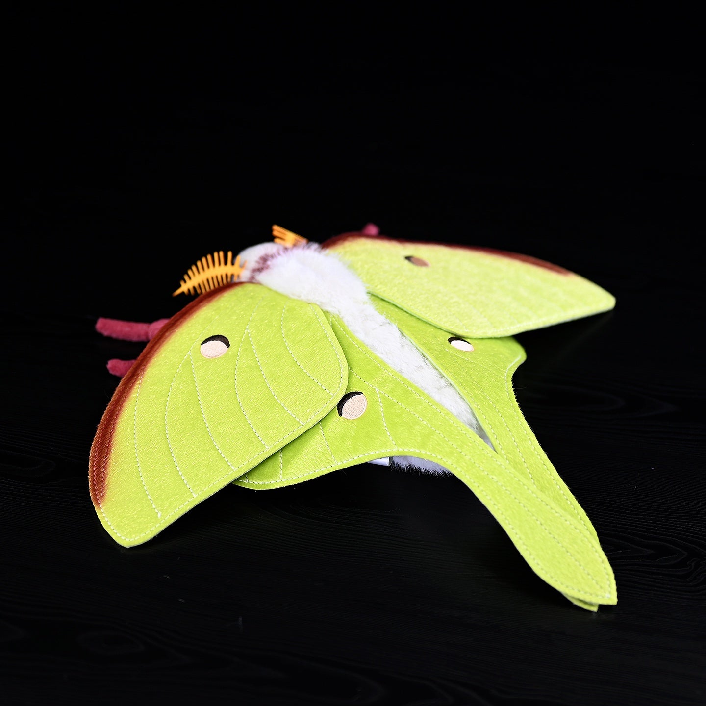 Realistic Indian Moon Moth Plush – Soft, Lifelike, and Perfect for Nature Enthusiasts