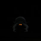 Front view of lifelike Giraffe Stag Beetle plush toy, featuring glowing mandibles, perfect for insect lovers and collectors