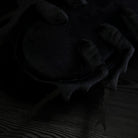 Zoomed-in texture of Giraffe Stag Beetle plush abdomen and legs, highlighting craftsmanship quality