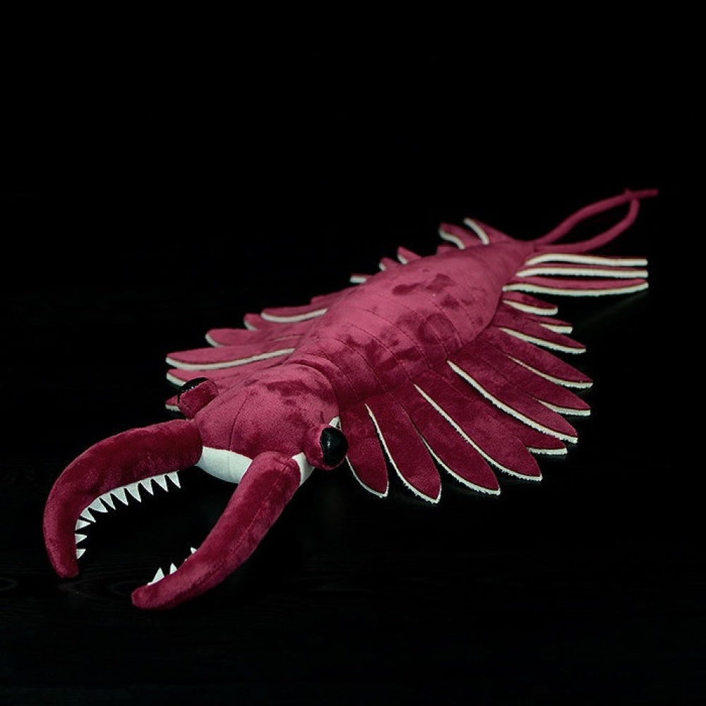 Realistic Anomalocaris Cambrian Predator Plush Toy – Soft, Striking, and Perfect for Prehistoric Enthusiasts