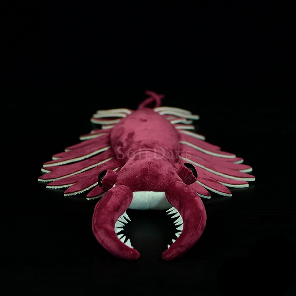 Realistic Anomalocaris Cambrian Predator Plush Toy – Soft, Striking, and Perfect for Prehistoric Enthusiasts