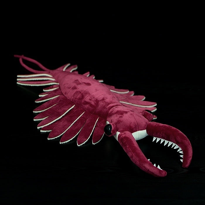 Lifelike Anomalocaris Cambrian Predator Plush Toy – Soft Stuffed Prehistoric Animals