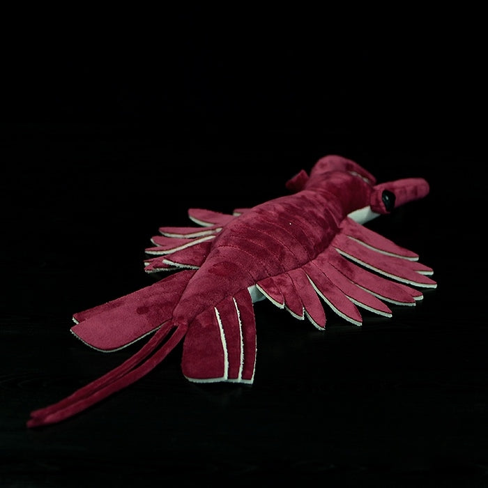 Lifelike Anomalocaris Cambrian Predator Plush Toy – Soft Stuffed Prehistoric Animals