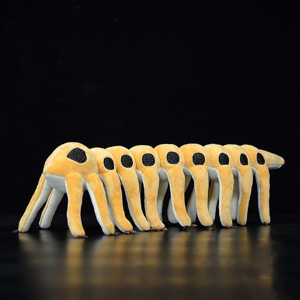 Microdictyon Plush Toy – Lifelike Prehistoric Armor-Worm Stuffed Animal
