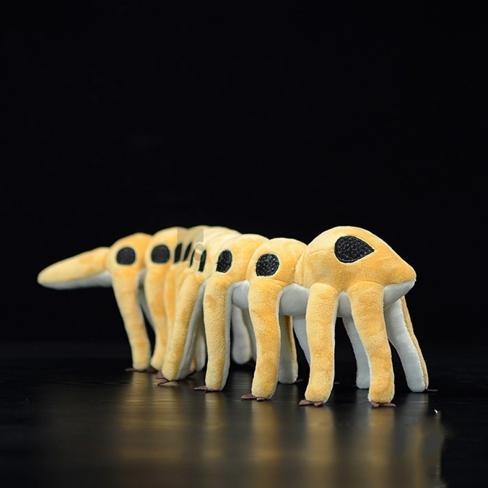 Microdictyon Plush Toy – Lifelike Prehistoric Armor-Worm Stuffed Animal