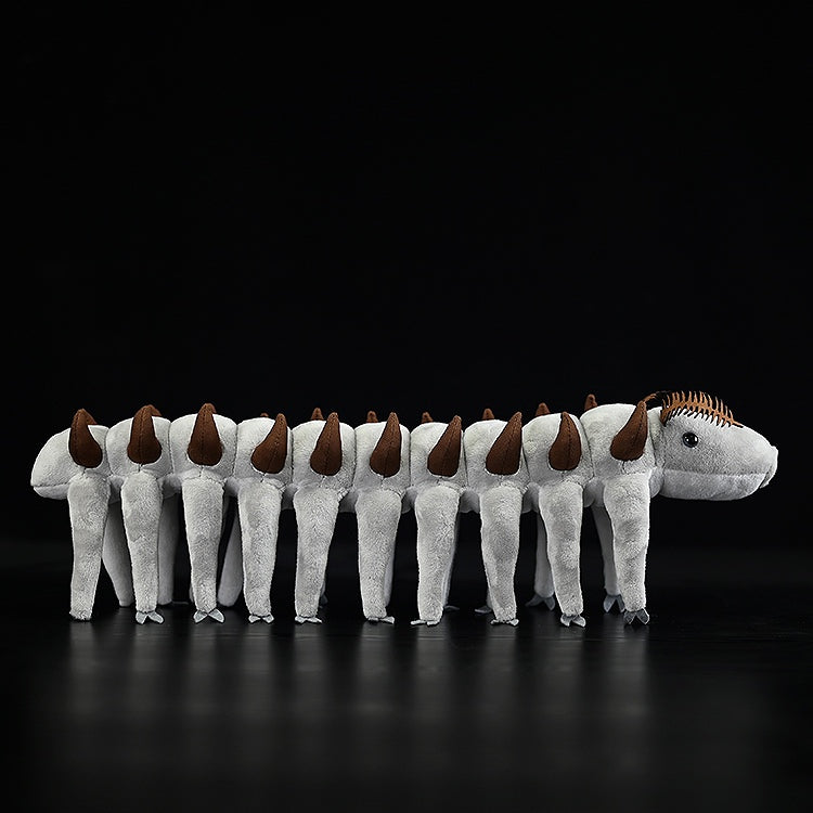 Onychodictyon Soft Stuffed Plush Toy – Lifelike Prehistoric Armored Worm Companion