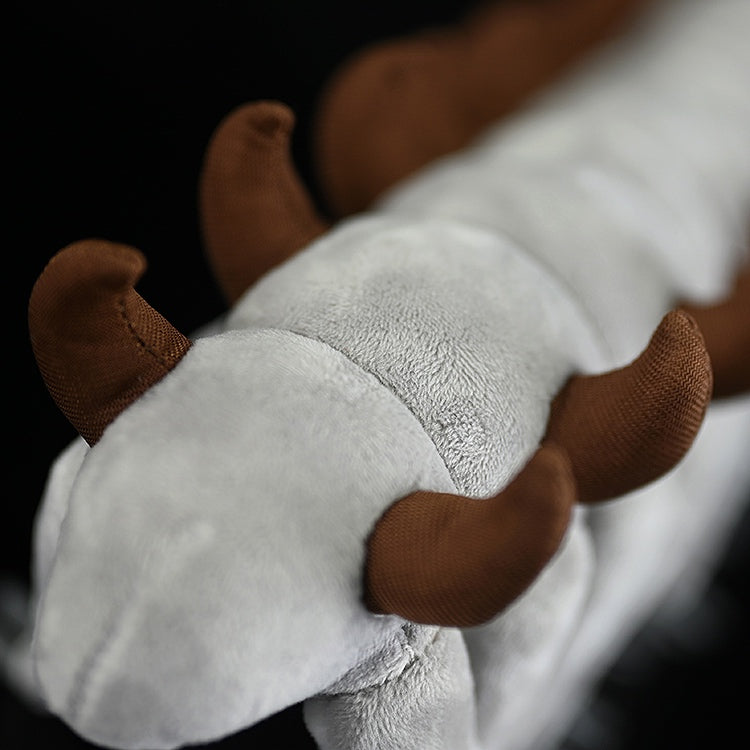 Onychodictyon Soft Stuffed Plush Toy – Lifelike Prehistoric Armored Worm Companion