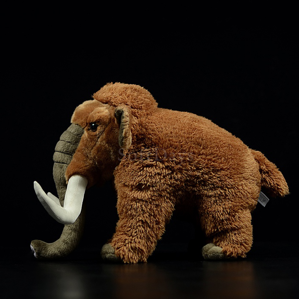 Lifelike Woolly Mammoth Plush Toy – Soft, Realistic, and Perfect for Ice Age Enthusiasts
