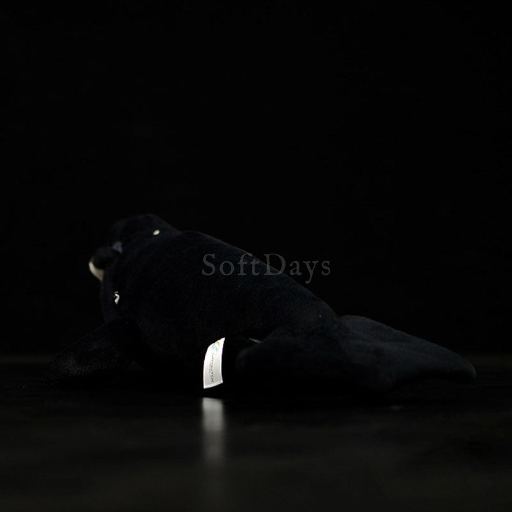 Lifelike Bowhead Whale Plush Toy – Soft, Realistic, and Cuddly