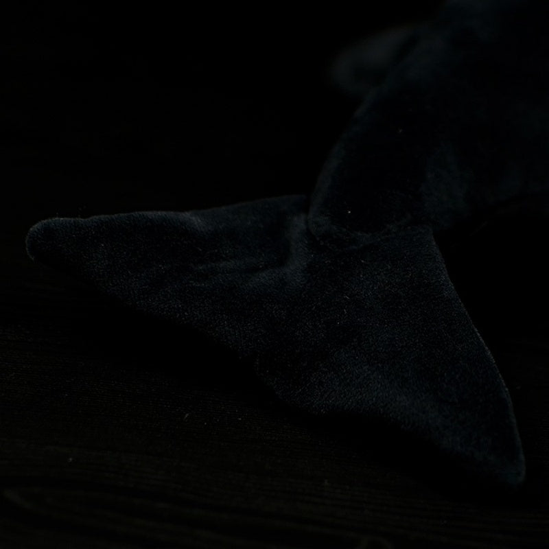 Bowhead whale plush toy’s flukes with smooth, detailed design, perfect for whale enthusiasts, crafted by SoftDaysLab