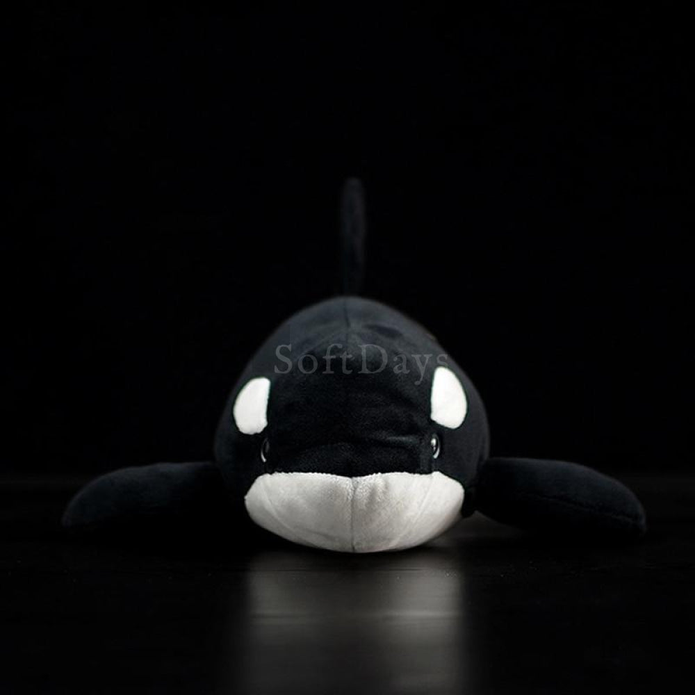 Lifelike Orca Whale Plush Toy – Soft, Realistic, and Cuddly