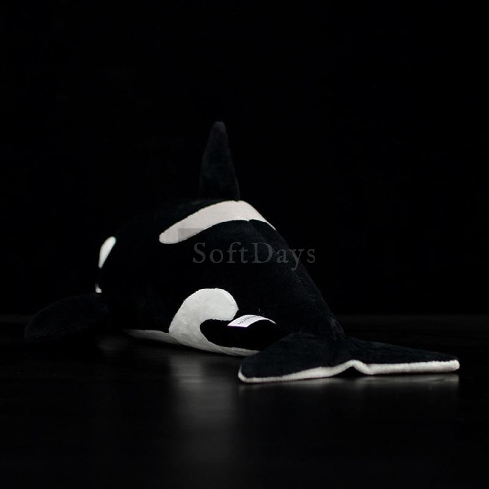 Lifelike Orca Whale Plush Toy – Soft, Realistic, and Cuddly