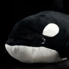 Lifelike Orca Whale Plush Toy – Soft, Realistic, and Cuddly