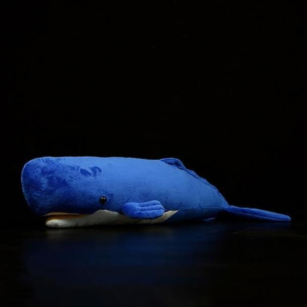 Realistic Sperm Whale Plush Toy – Soft, Huggable, and Ocean-Inspired