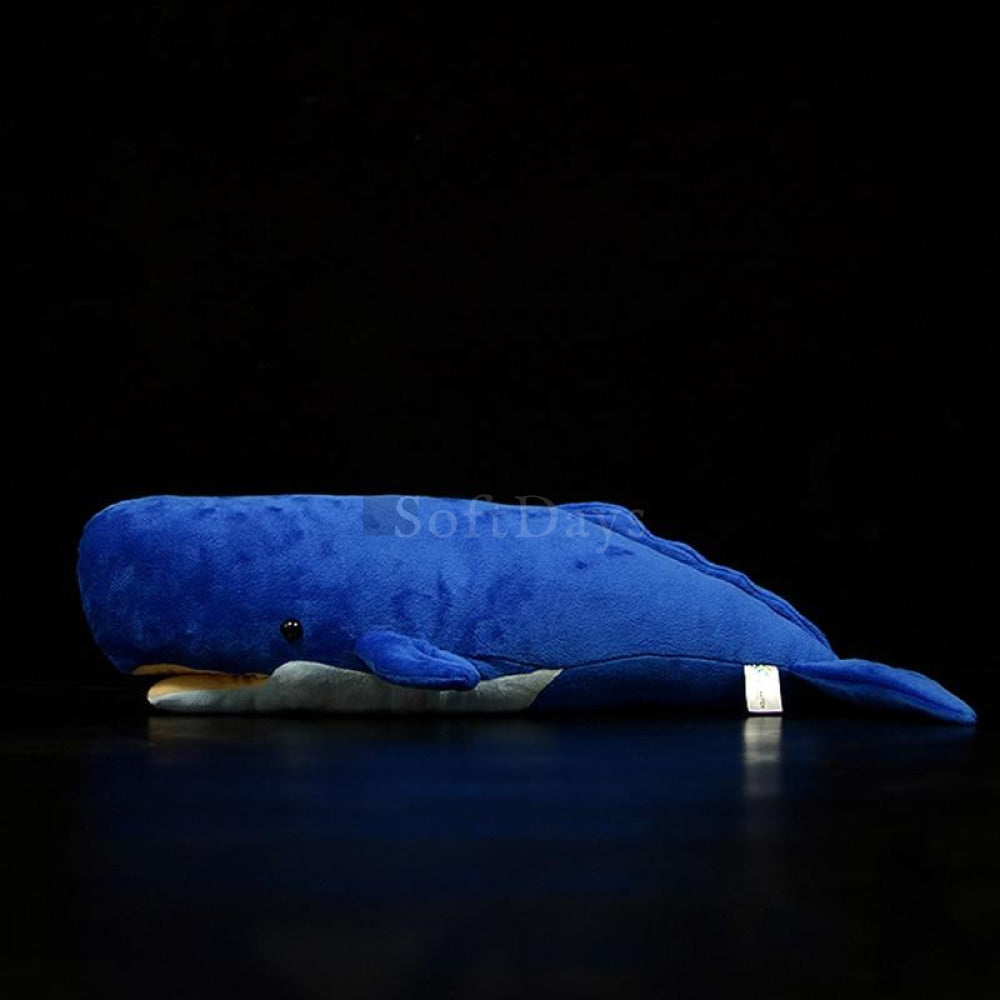 Realistic Sperm Whale Plush Toy – Soft, Huggable, and Ocean-Inspired