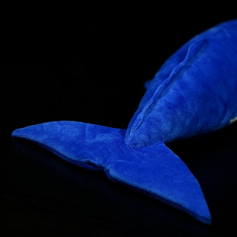 Close-up of the whale tail, emphasizing the realistic curves and premium texture by SoftDaysLab