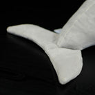 Close-up of the dugong plush toy's tail, crafted with premium materials for a realistic look